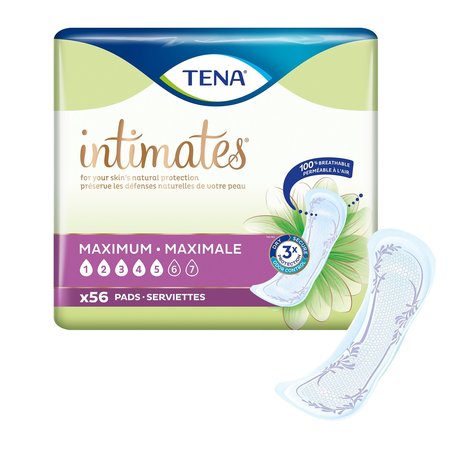 TENA Incontinent Pad 13" L Regular Length, PK 168 54267